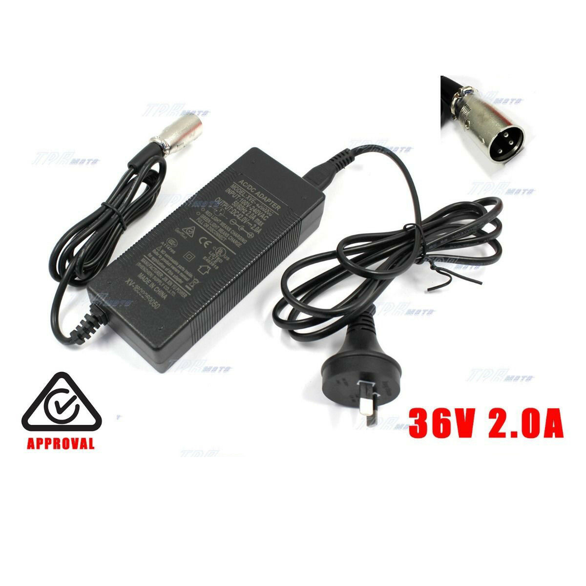 Battery Charger 36v 3 Pin